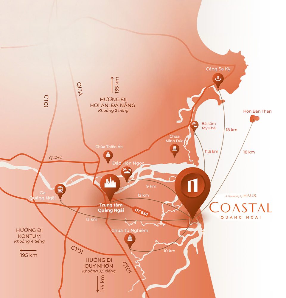 Vị Trí Coastal Quảng Ngãi: Chìa Khóa Vàng Mở Ra Cánh Cửa Đầu Tư Bất Động Sản Bền Vững và Sinh Lời
