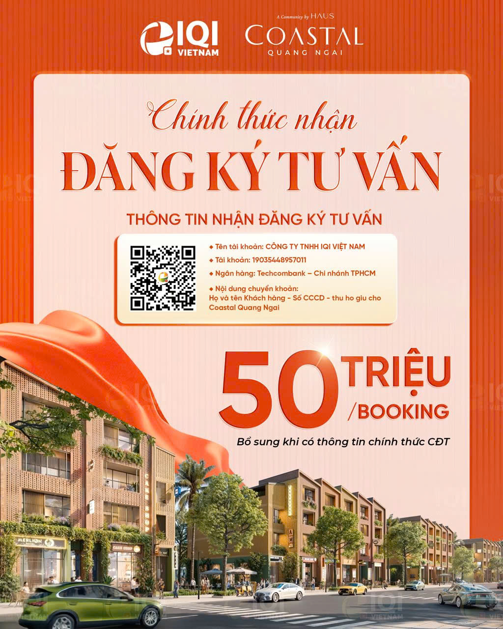 Booking Coastal Quảng Ngãi chỉ 50 triệu/ suất